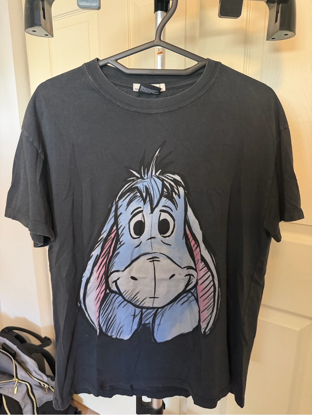 Pull&Bear Disney Eeyore Graphic Sweatshirt Black Size S